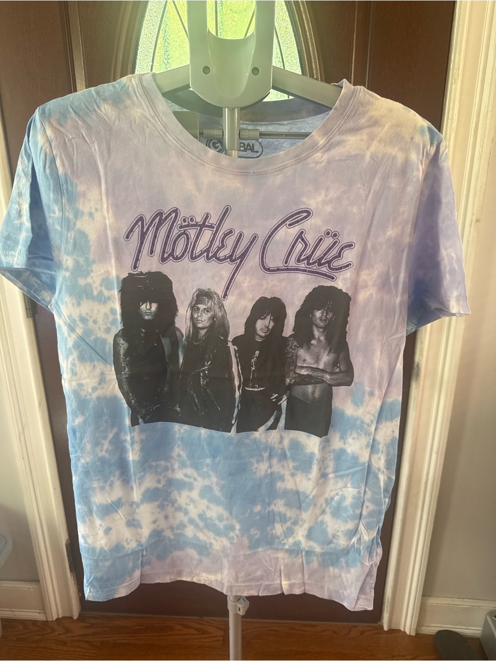 Tie-Dye Graphic Tee - Blue & Purple